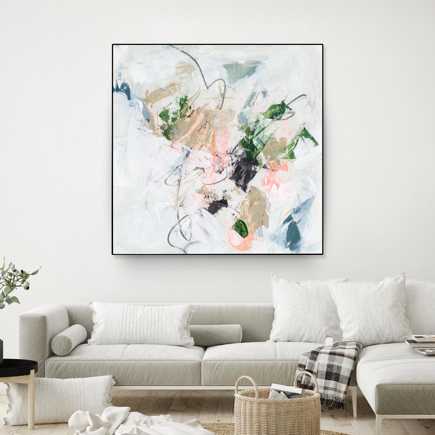 Approaching Spring IV by Melissa Wang on GIANT ART - pink  abstract abstract 