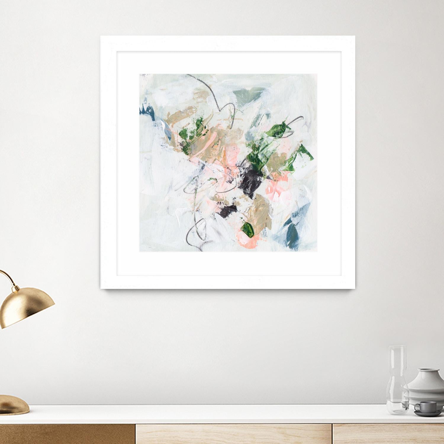 Approaching Spring IV by Melissa Wang on GIANT ART - pink  abstract abstract 