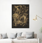 Velocity by Lori Arbel on GIANT ART - gold abstract abstract
