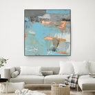 Thither III by Sue Jachimiec on GIANT ART - gold abstract abstract 