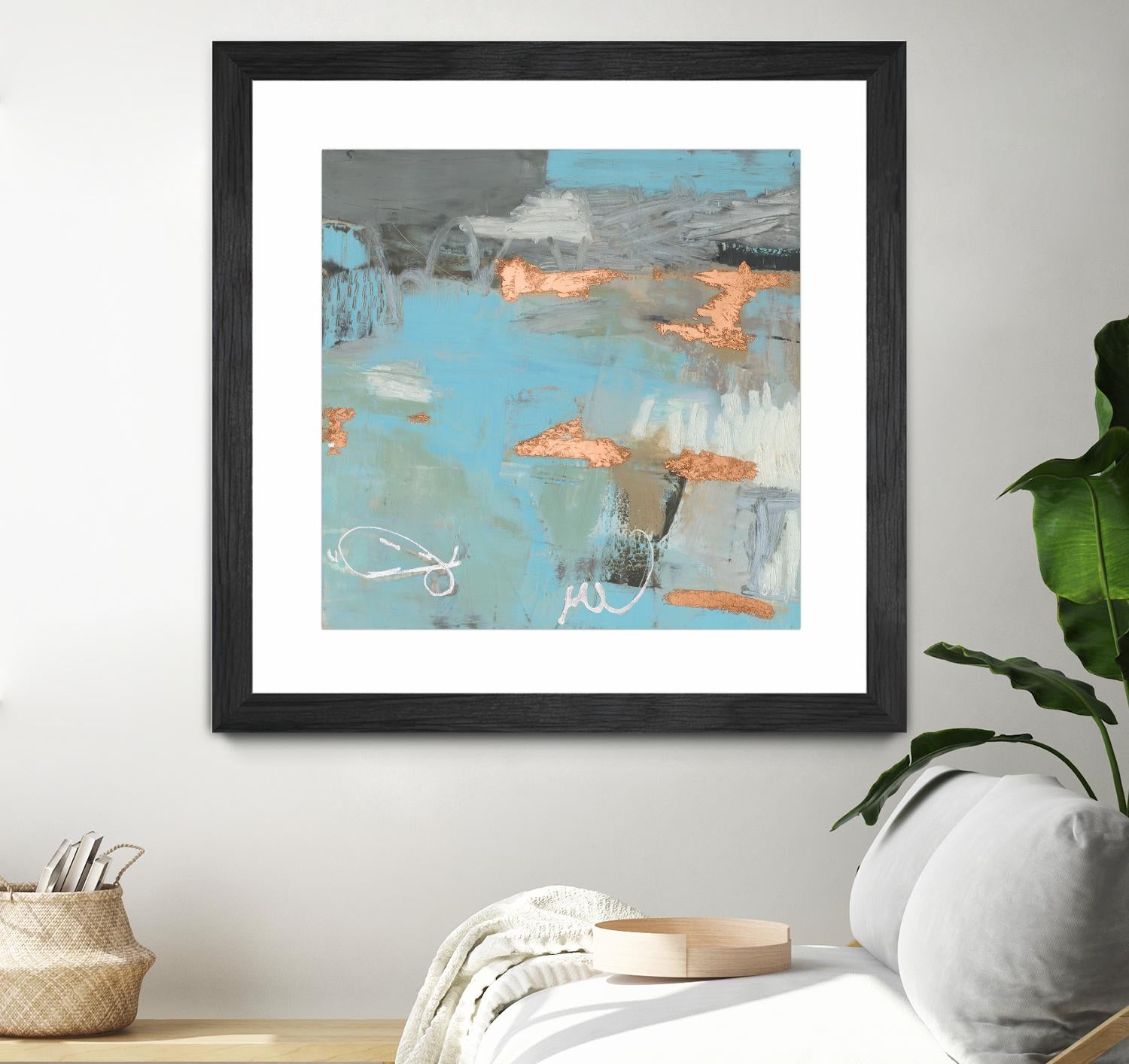 Thither III by Sue Jachimiec on GIANT ART - gold abstract abstract 