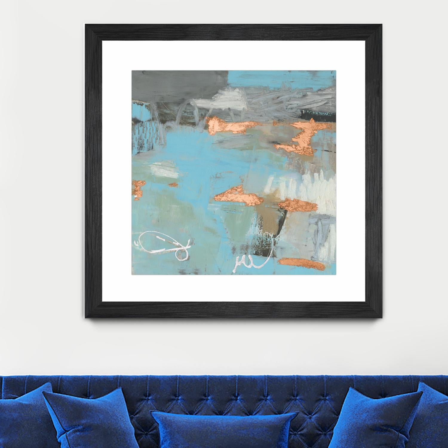 Thither III by Sue Jachimiec on GIANT ART - gold abstract abstract 
