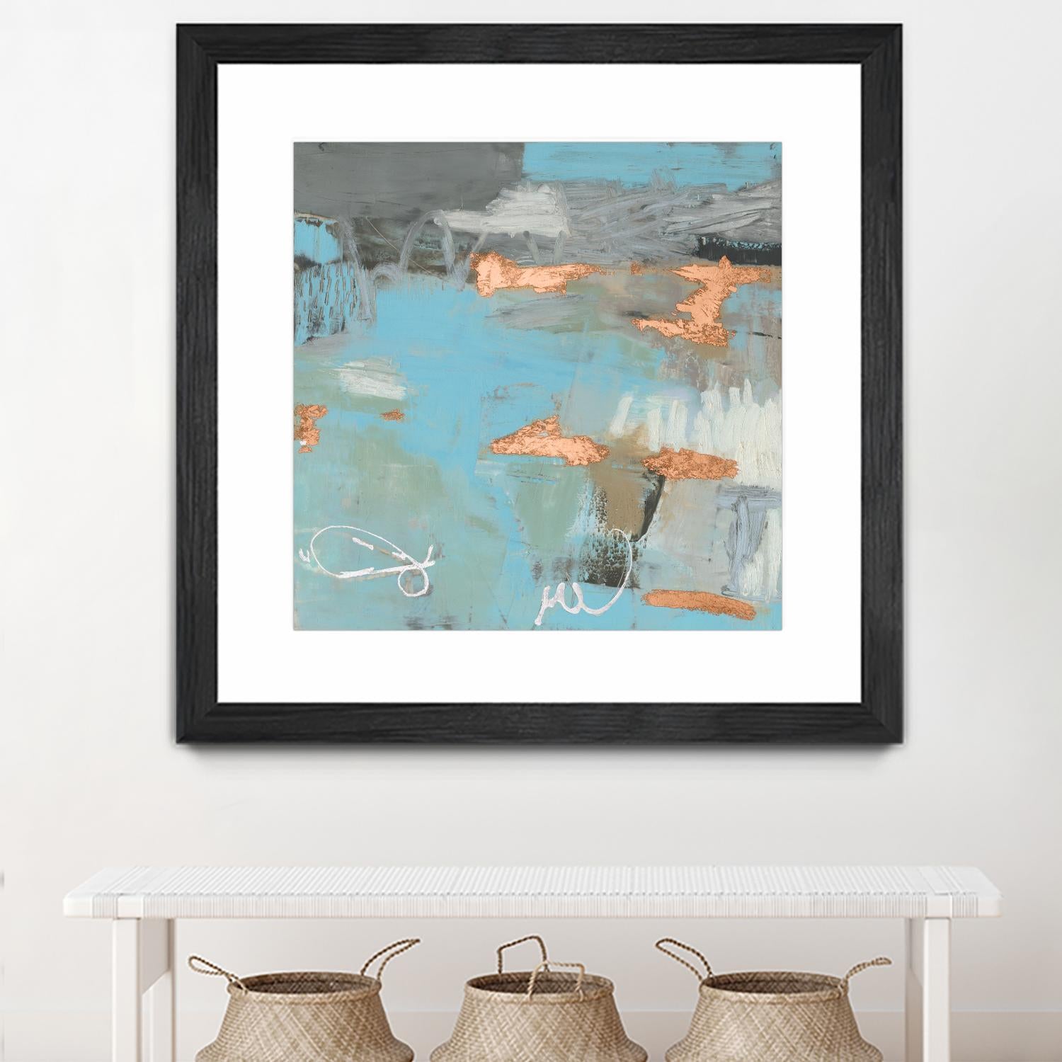 Thither III by Sue Jachimiec on GIANT ART - gold abstract abstract 
