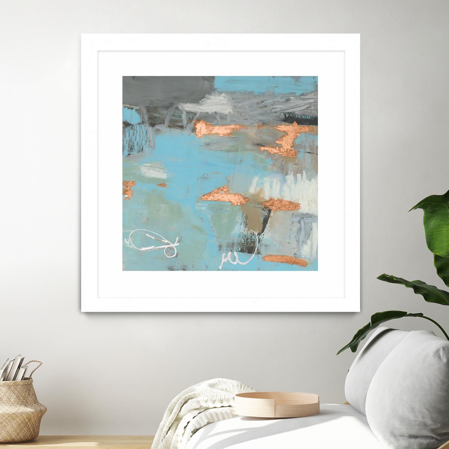 Thither III by Sue Jachimiec on GIANT ART - gold abstract abstract 