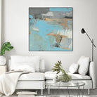 Printed Thither III by Sue Jachimiec on GIANT ART - beige abstract 