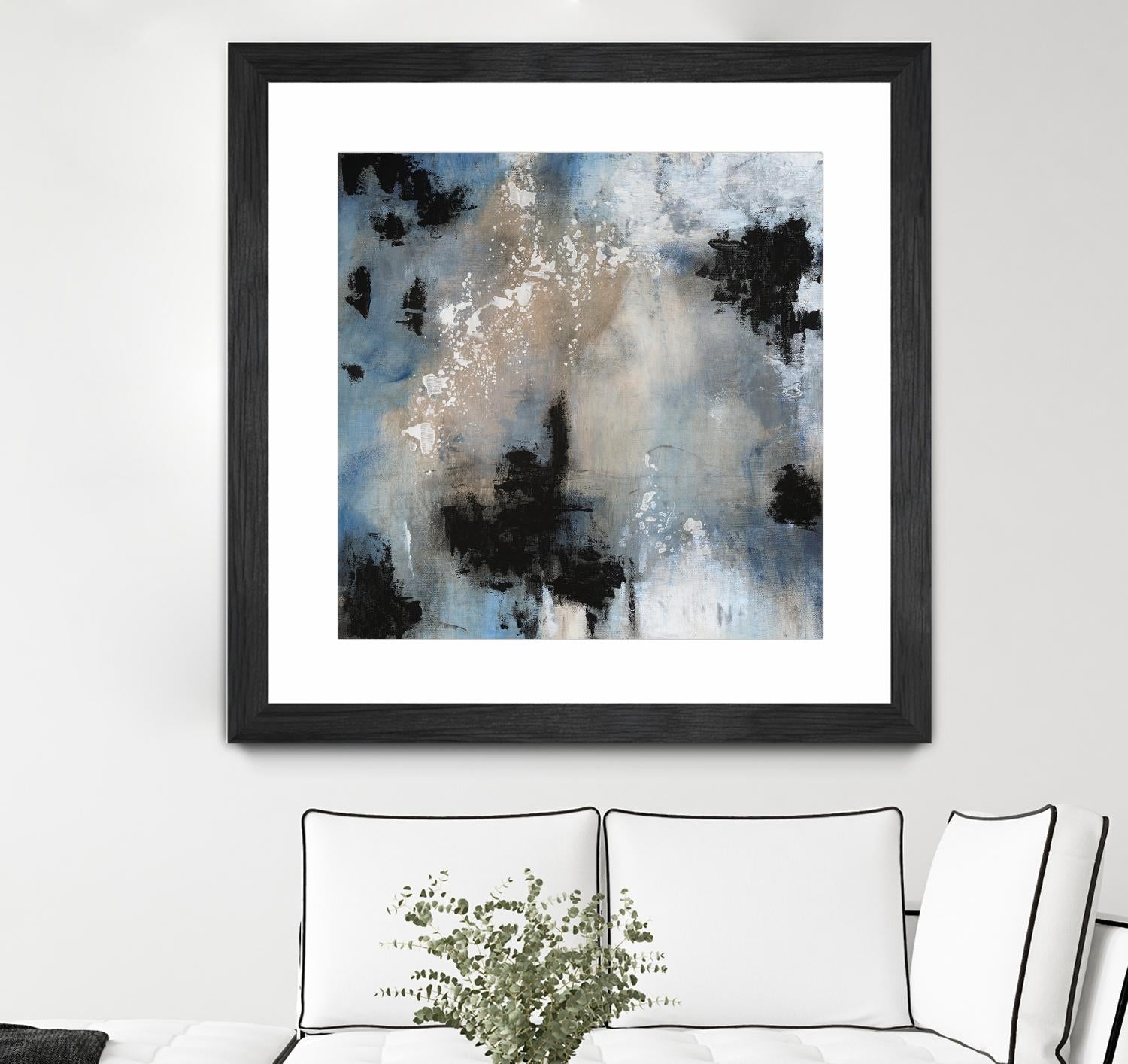 Embellished Shifting Motion II by Tim OToole on GIANT ART - blue abstract abstract