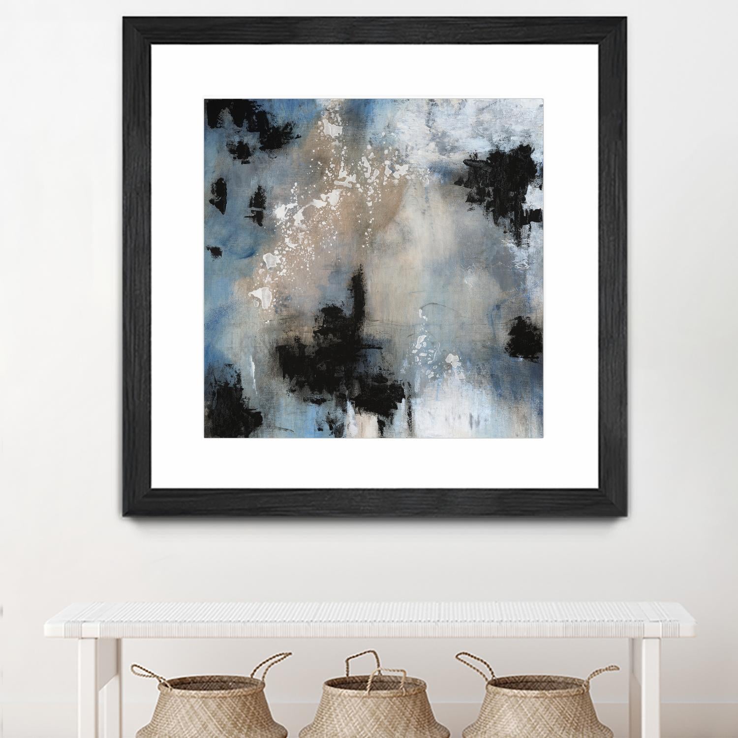 Embellished Shifting Motion II by Tim OToole on GIANT ART - blue abstract abstract