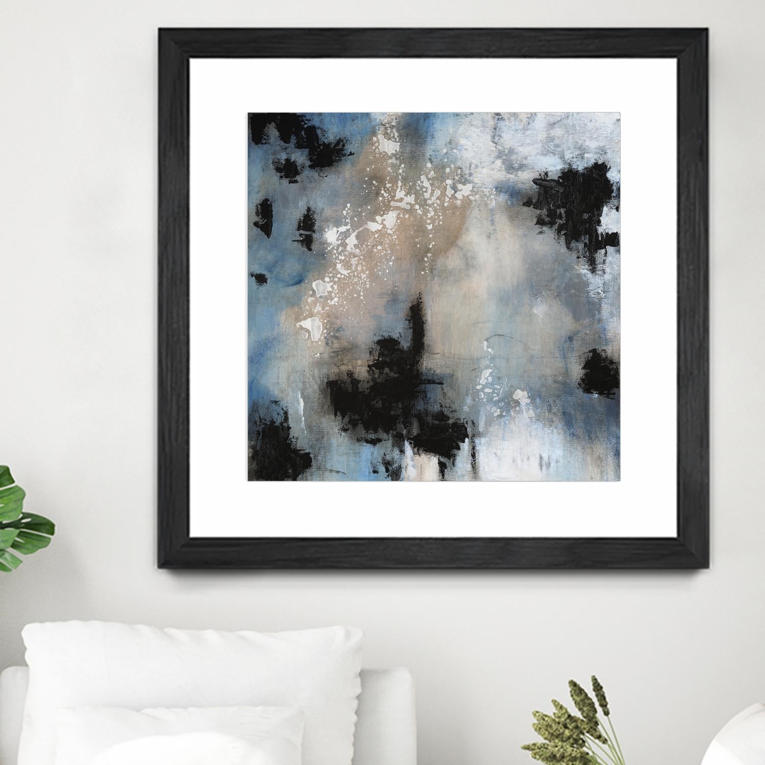 Embellished Shifting Motion II by Tim OToole on GIANT ART - blue abstract abstract