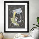 Sunny Marks II by Jennifer Goldberger on GIANT ART - grey  abstract abstract 
