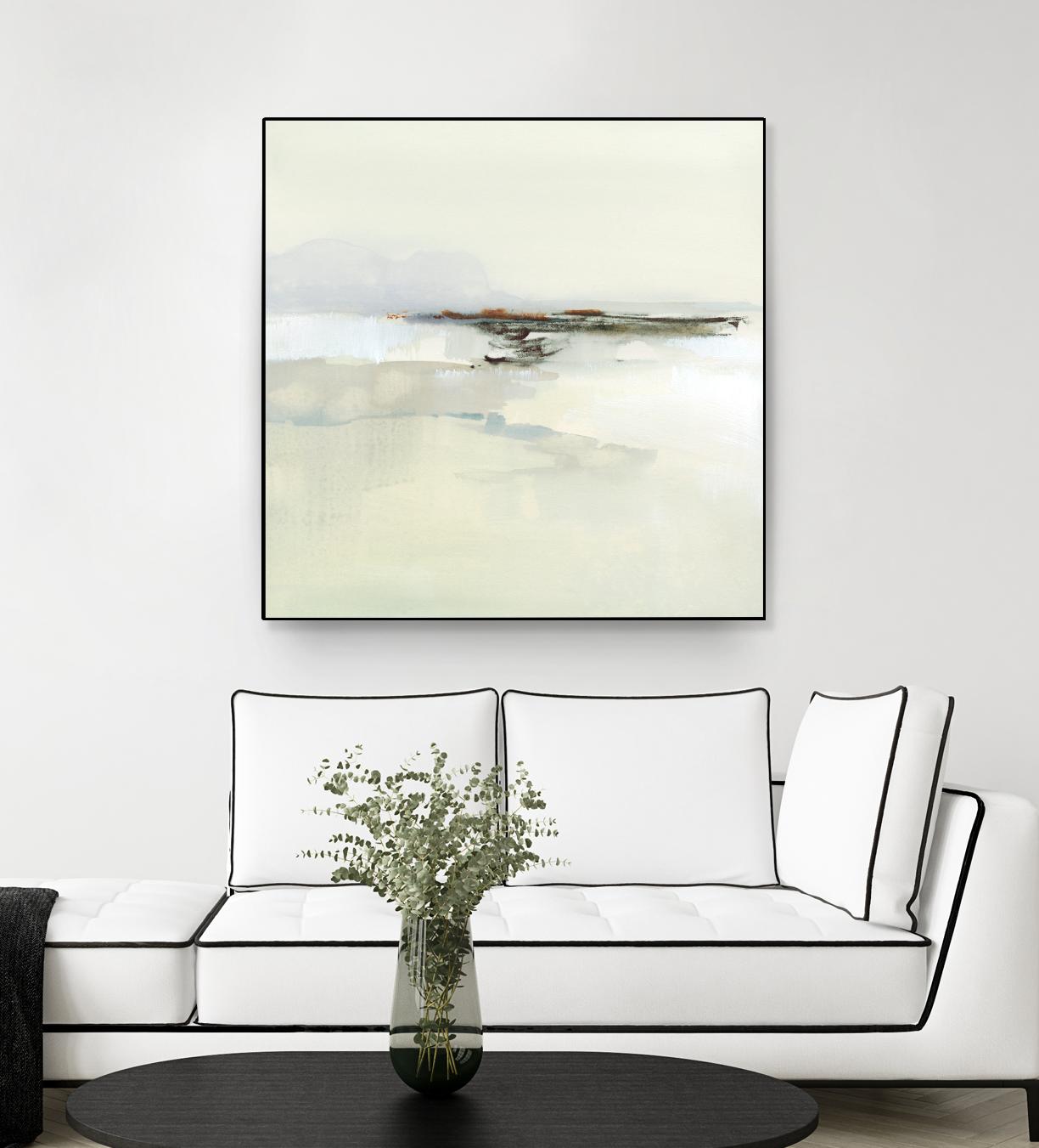 Atmospheric Edge I by Victoria Barnes on GIANT ART - beige abstract abstract