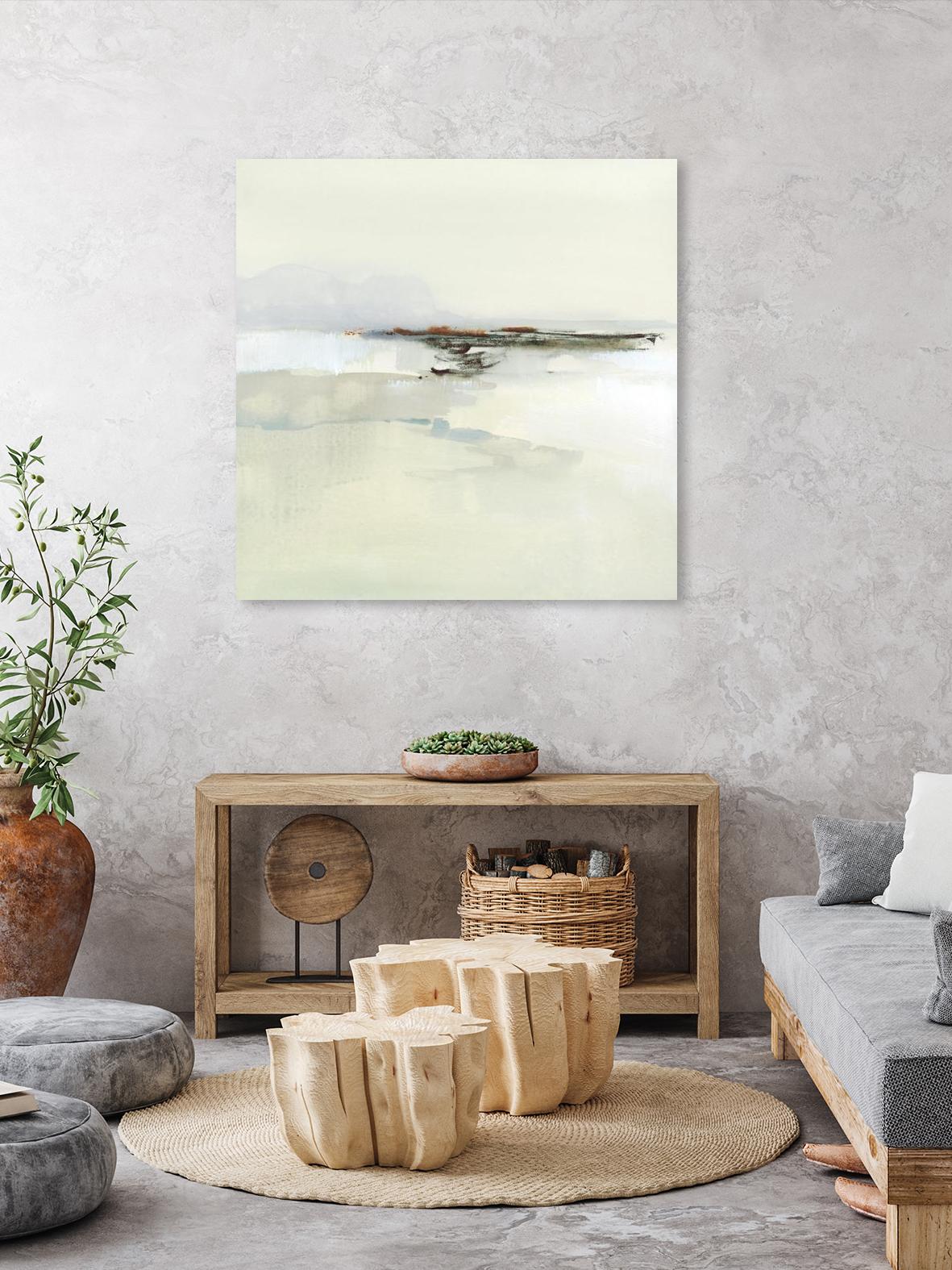 Atmospheric Edge I by Victoria Barnes on GIANT ART - beige abstract abstract