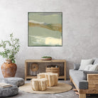 Sage & Gold Swipe III by Jennifer Goldberger on GIANT ART - green abstract abstract 