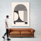 Unknown Space IV by Melissa Wang on GIANT ART - beige abstract abstract 