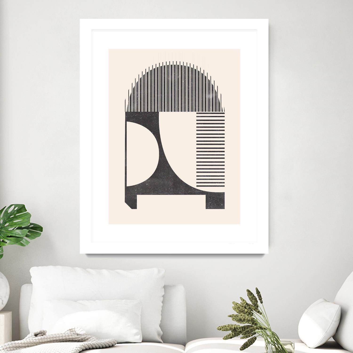 Unknown Space IV by Melissa Wang on GIANT ART - beige abstract abstract 