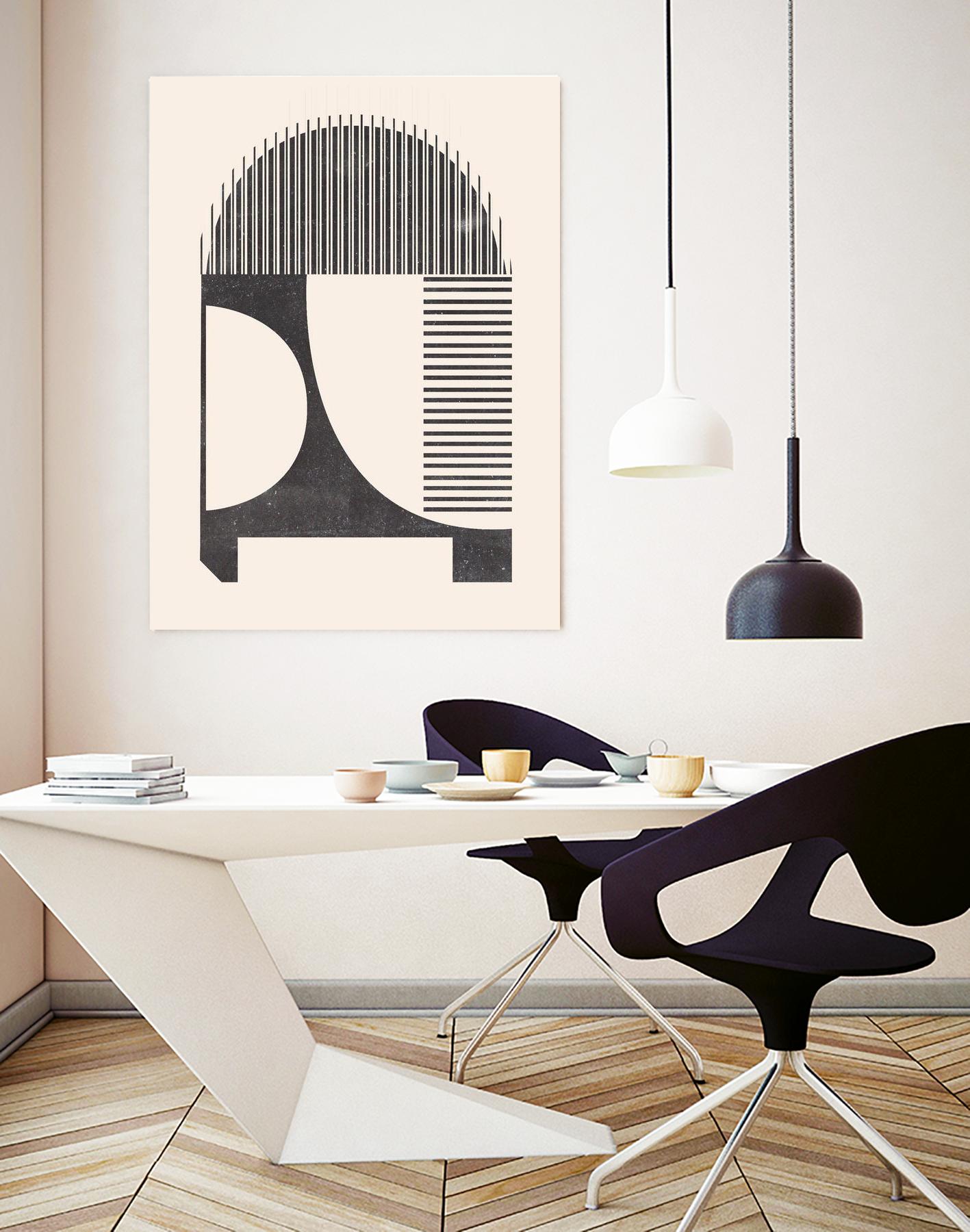 Unknown Space IV by Melissa Wang on GIANT ART - beige abstract abstract 