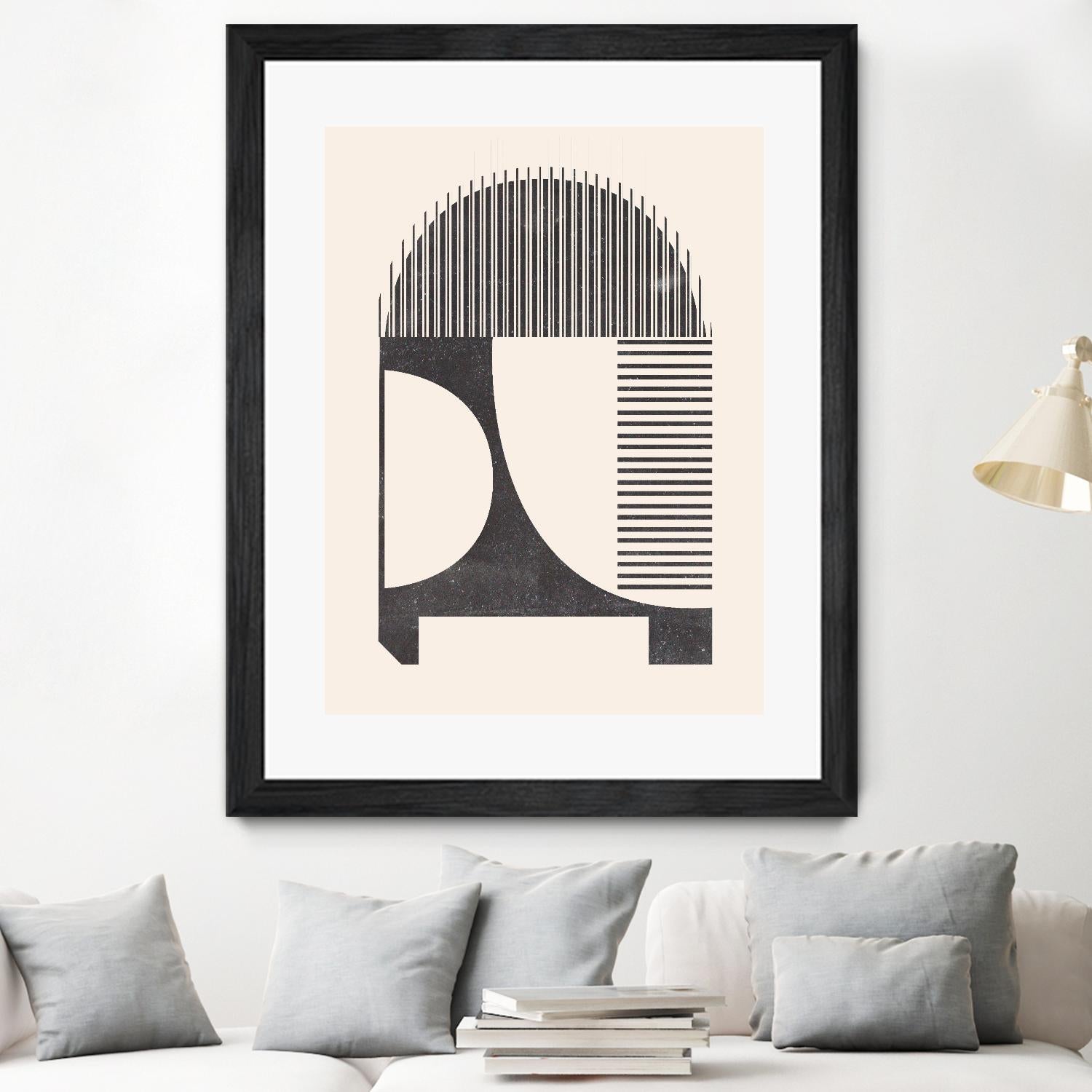 Unknown Space IV by Melissa Wang on GIANT ART - beige abstract abstract 