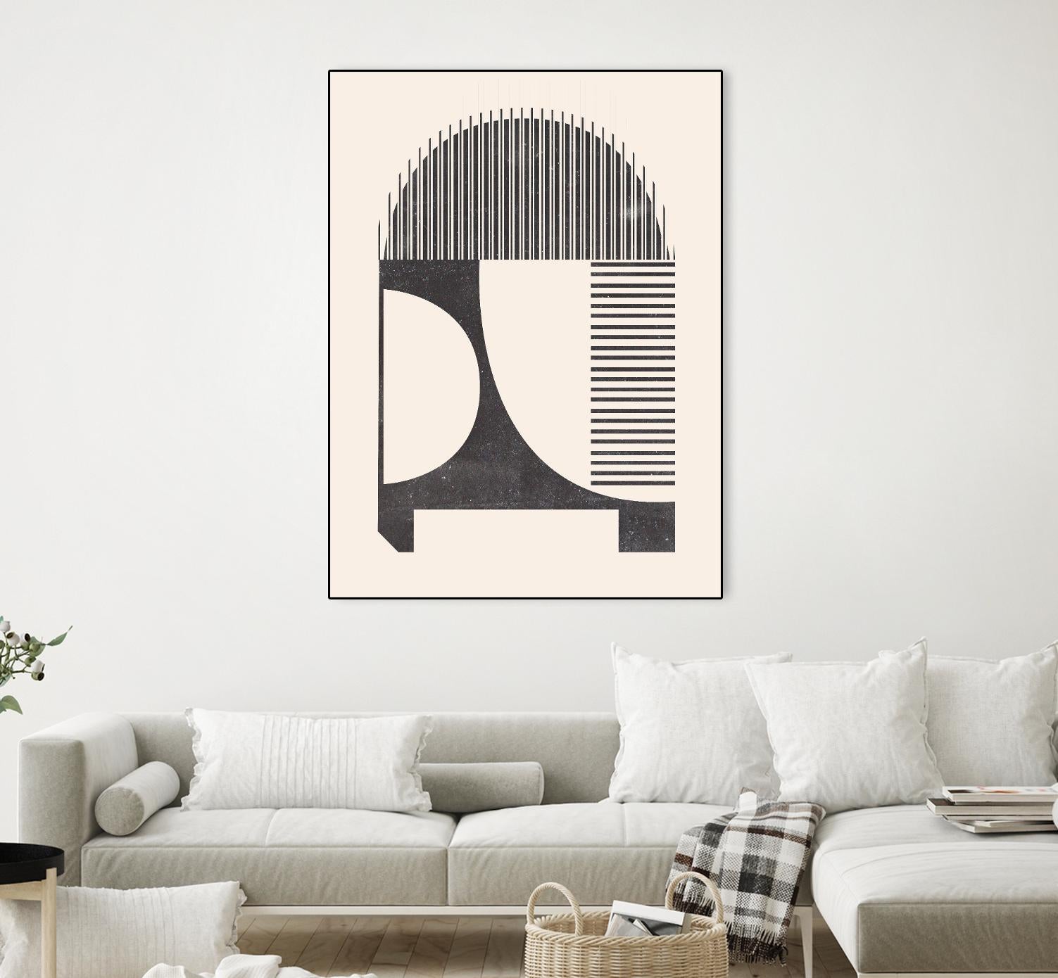 Unknown Space IV by Melissa Wang on GIANT ART - beige abstract abstract 