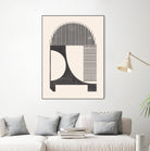 Unknown Space IV by Melissa Wang on GIANT ART - beige abstract abstract 