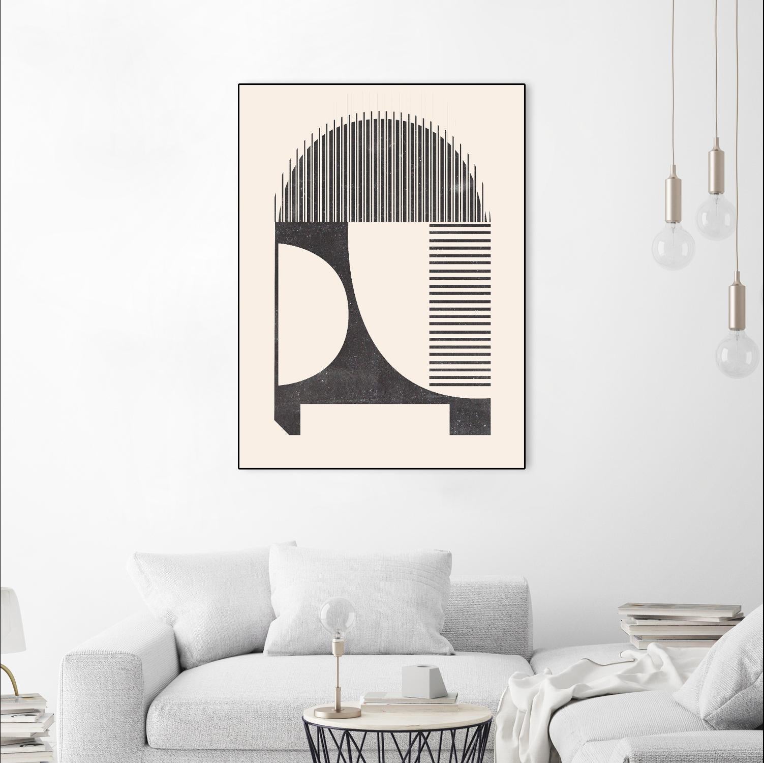 Unknown Space IV by Melissa Wang on GIANT ART - beige abstract abstract 