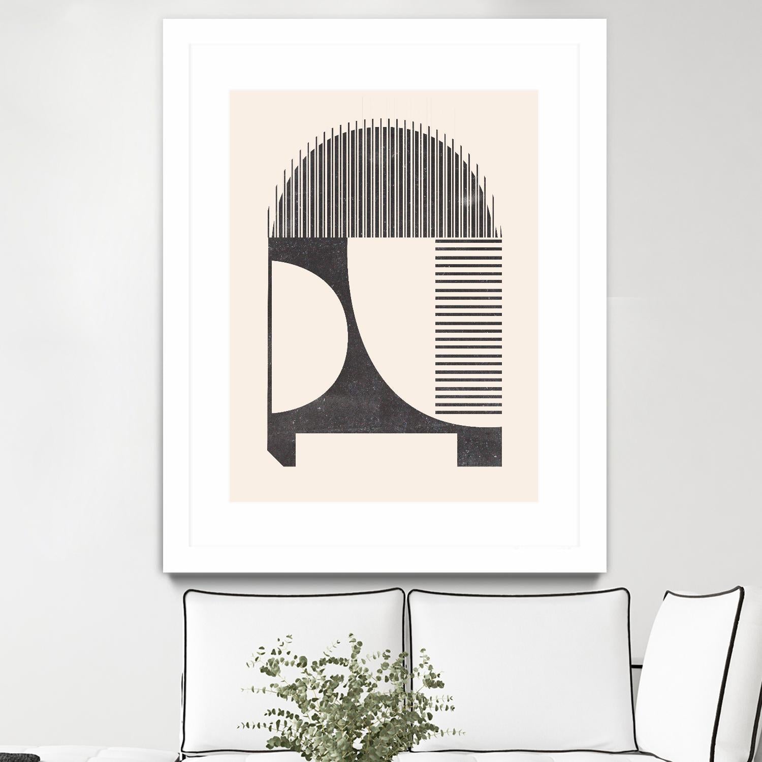 Unknown Space IV by Melissa Wang on GIANT ART - beige abstract abstract 