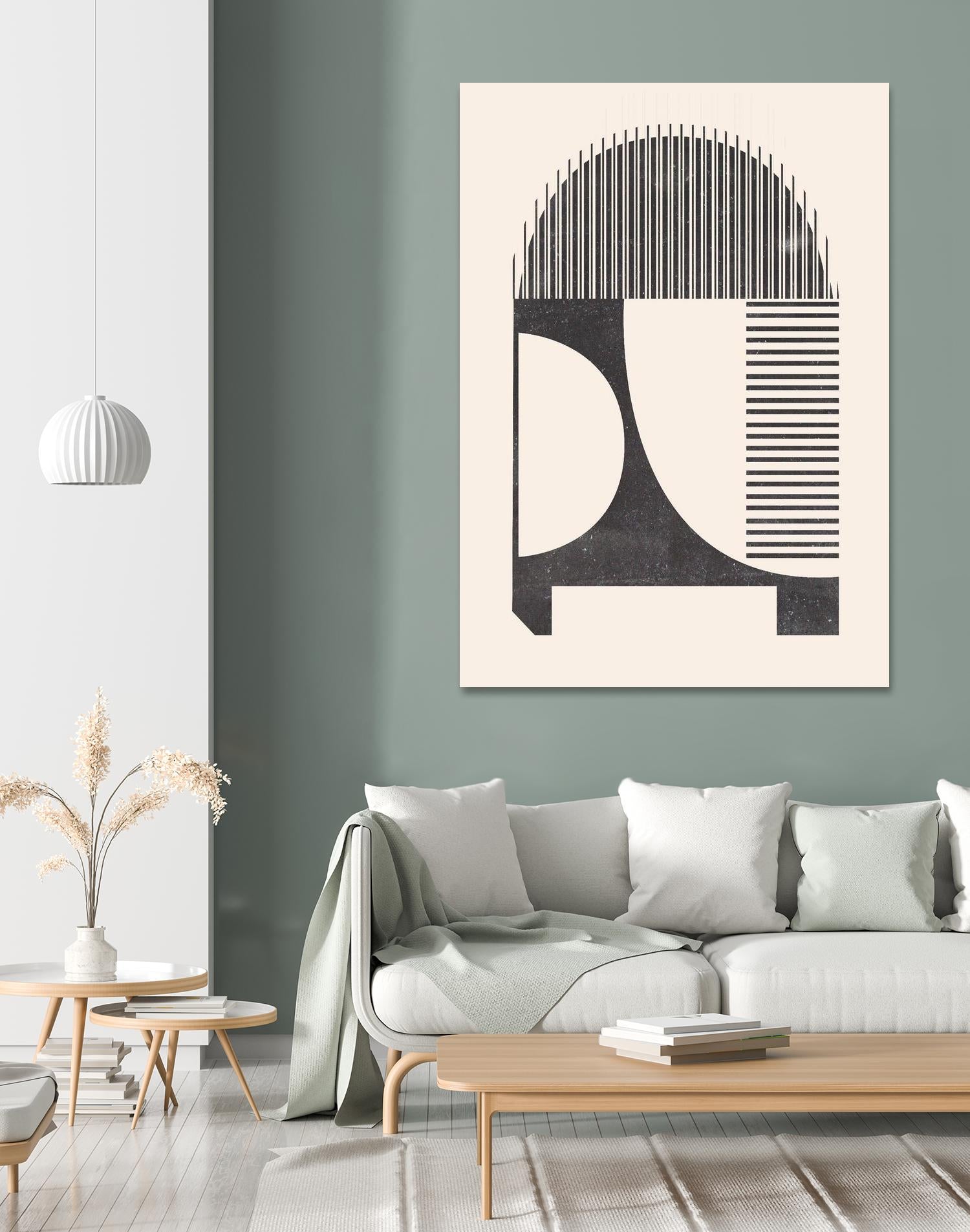 Unknown Space IV by Melissa Wang on GIANT ART - beige abstract abstract 