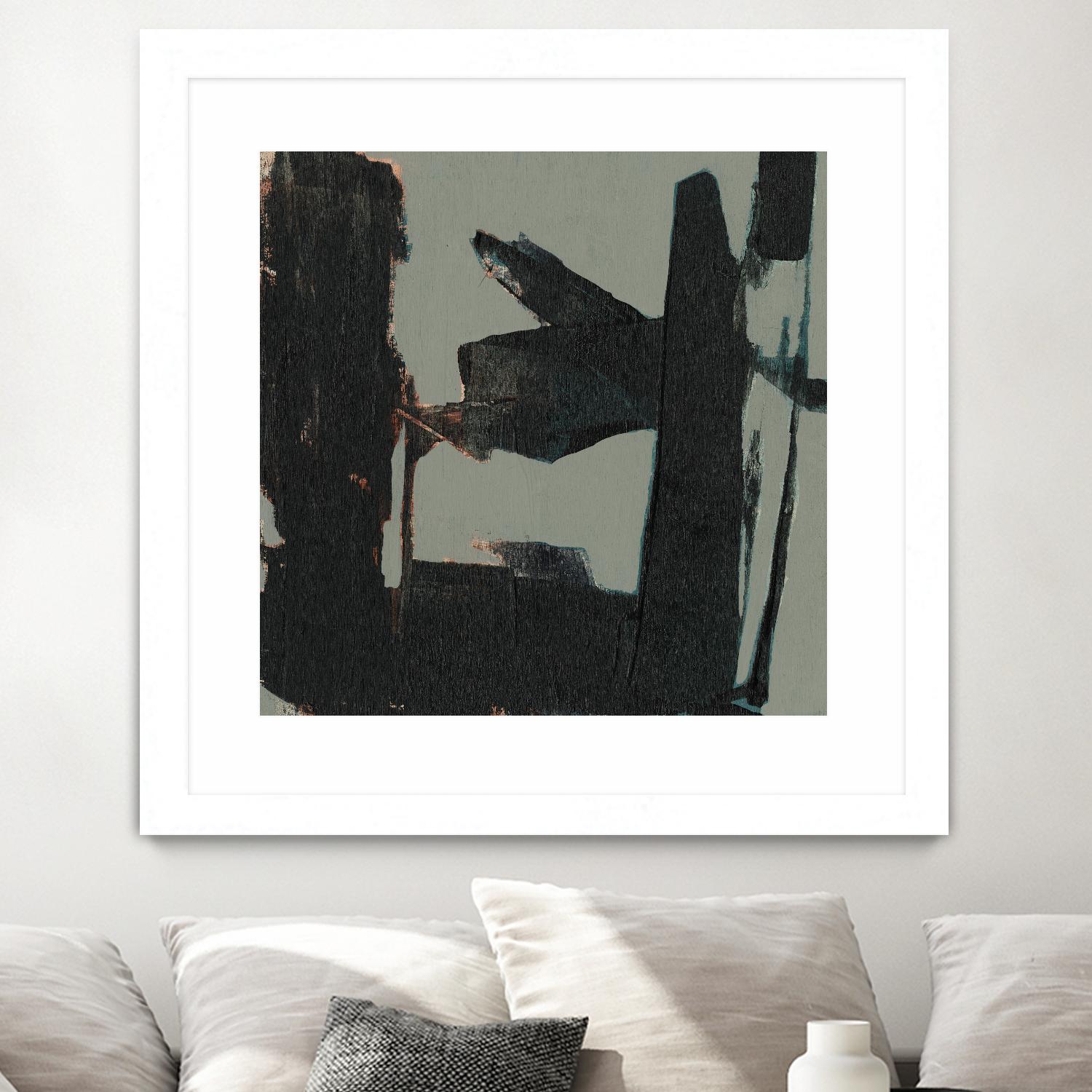 Ode an Kline II by Jennifer Goldberger on GIANT ART - grey  abstract abstract