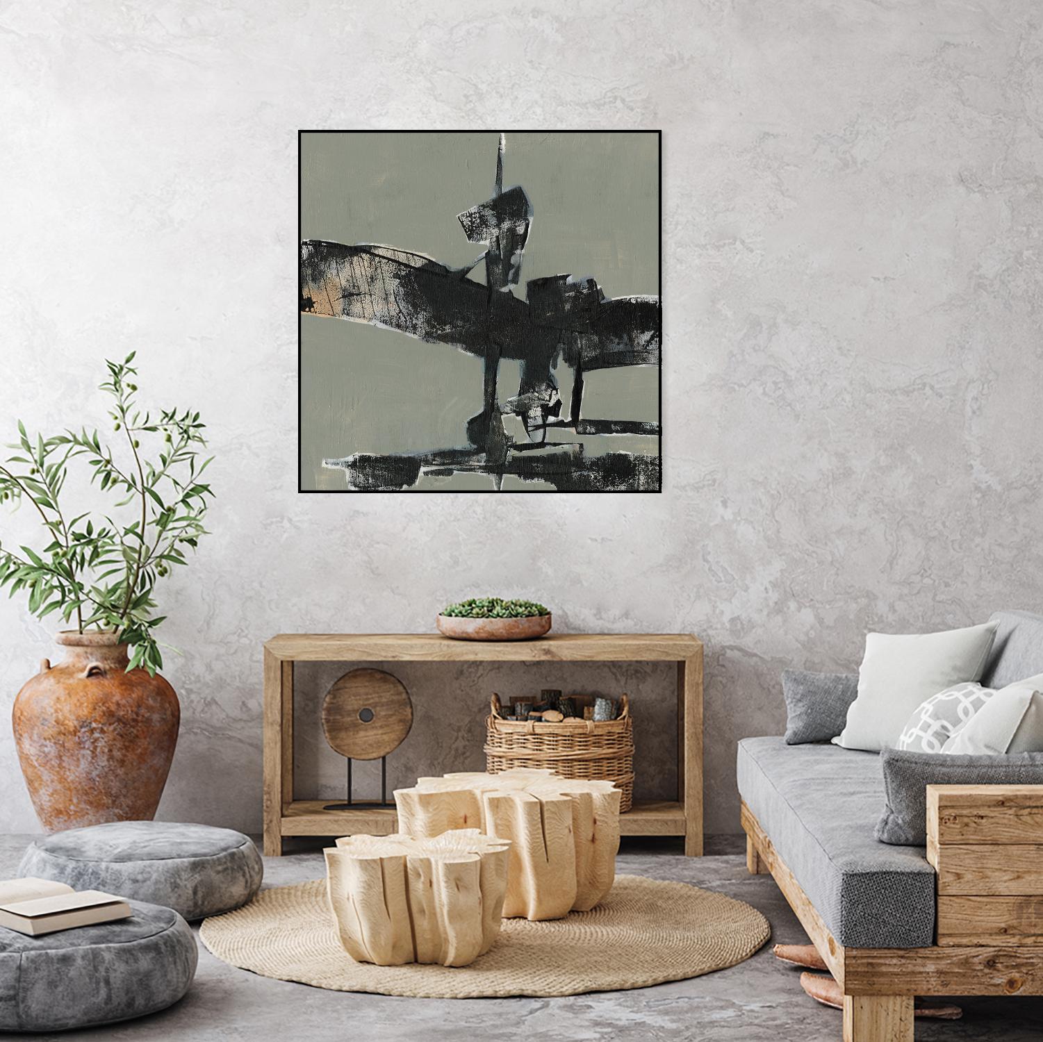 Ode an Kline IV by Jennifer Goldberger on GIANT ART - gold abstract abstract