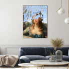 Concealed Portrait III by Victoria Barnes on GIANT ART - beige figurative figure 