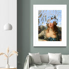 Concealed Portrait III by Victoria Barnes on GIANT ART - beige figurative figure 