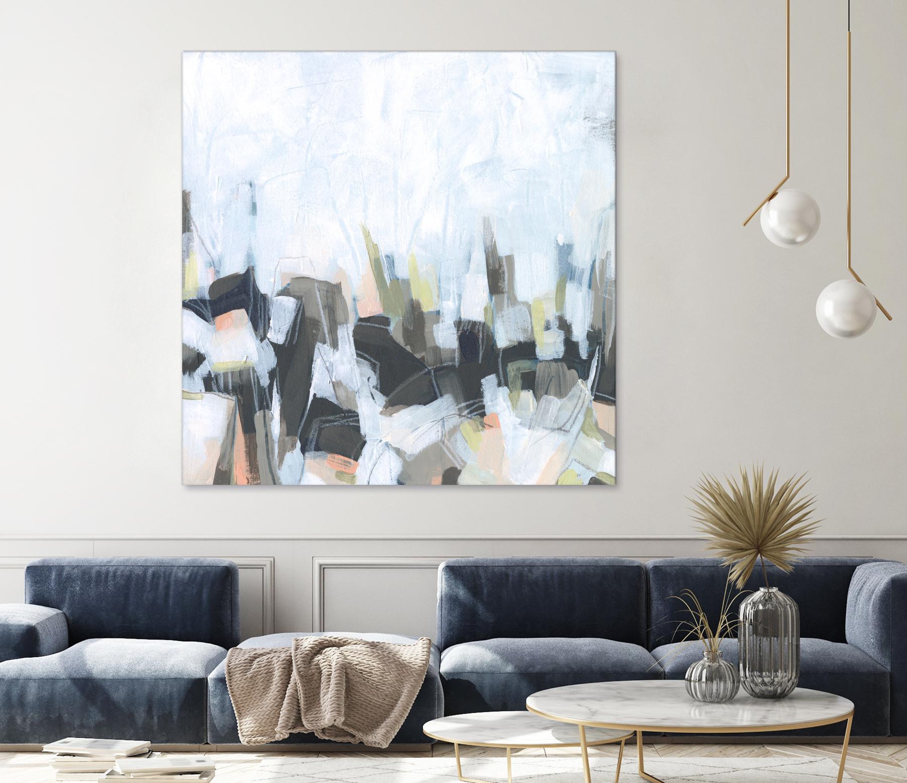 Geode Constellations I by June Vess on GIANT ART - pink abstract abstract 