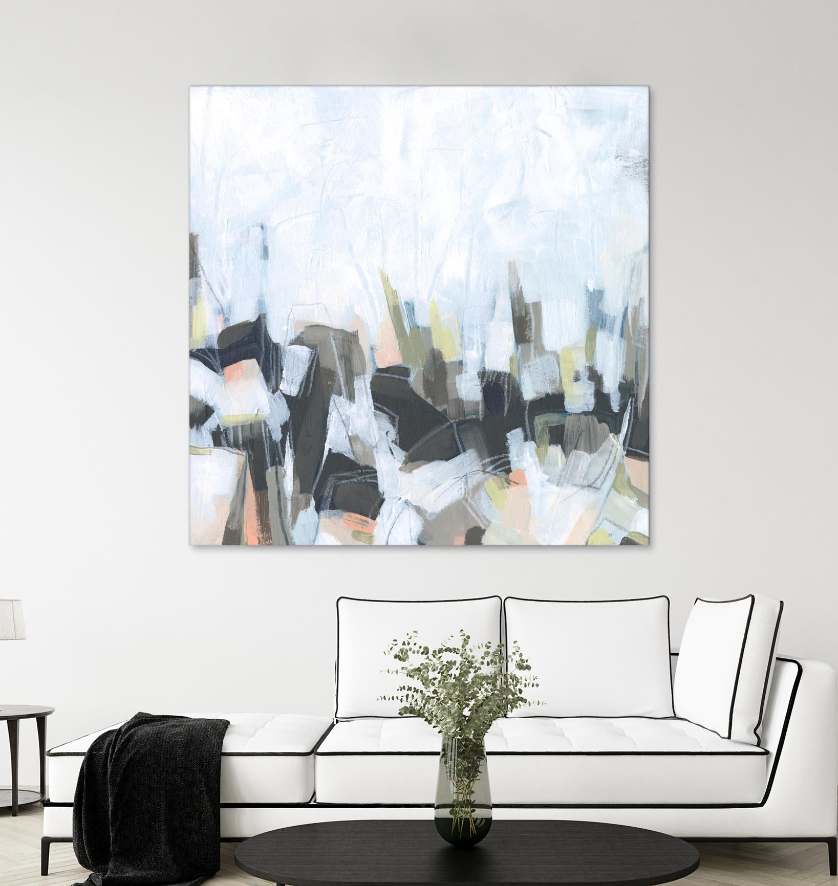 Geode Constellations I by June Vess on GIANT ART - pink abstract abstract 