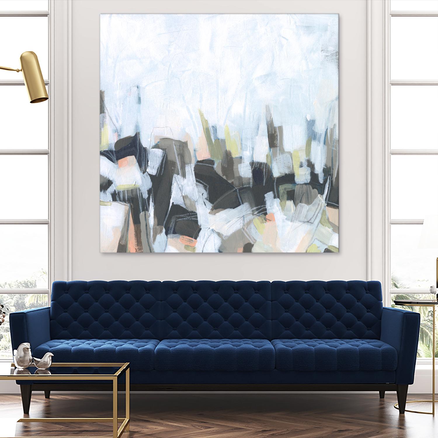 Geode Constellations I by June Vess on GIANT ART - pink abstract abstract 