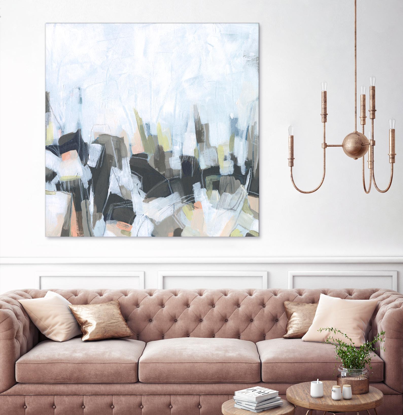 Geode Constellations I by June Vess on GIANT ART - pink abstract abstract 
