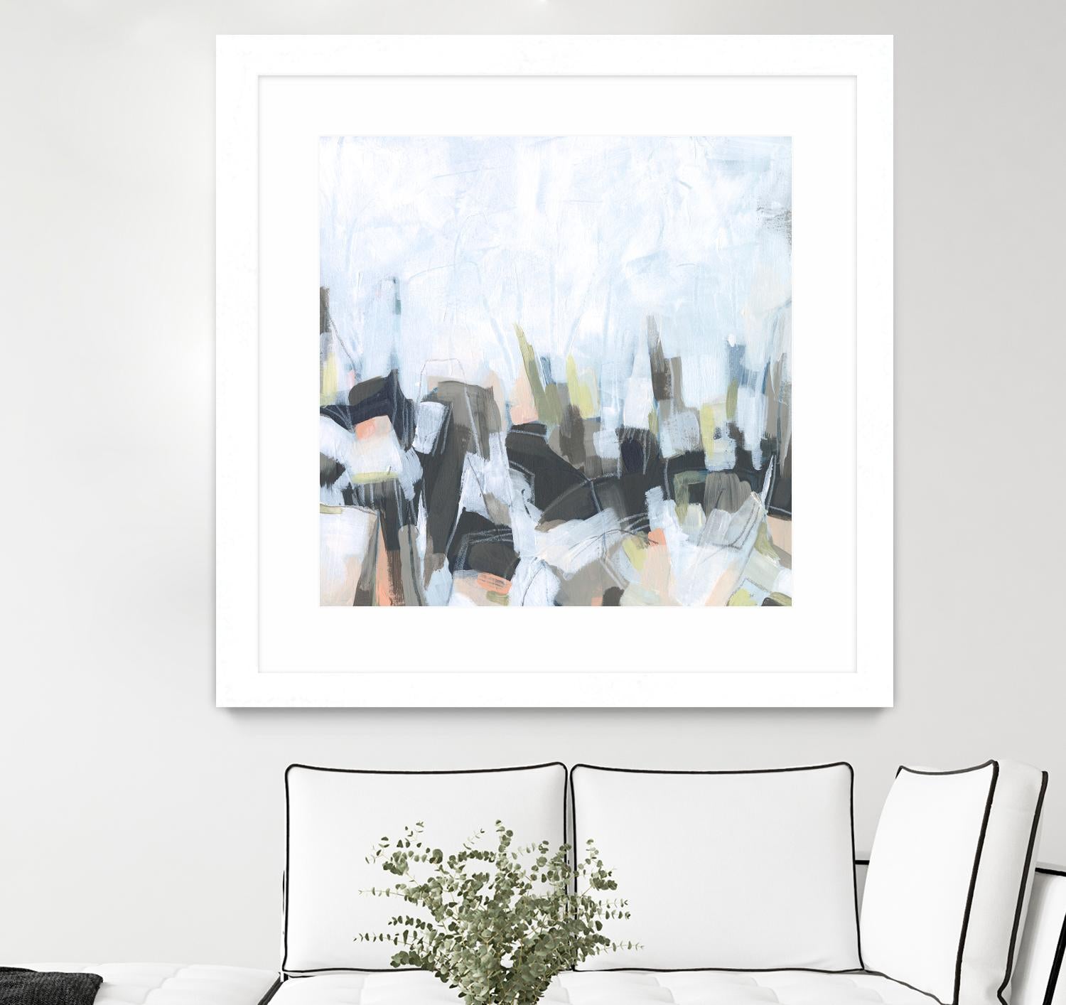 Geode Constellations I by June Vess on GIANT ART - pink abstract abstract 