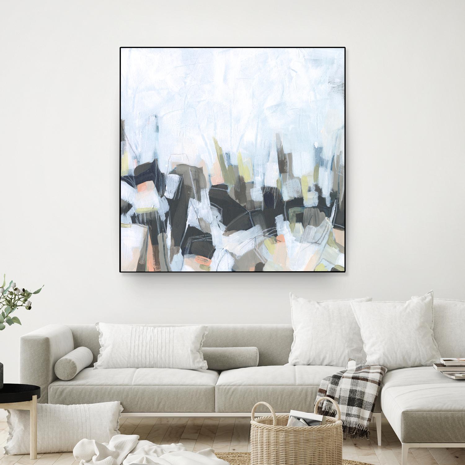 Geode Constellations I by June Vess on GIANT ART - pink abstract abstract 