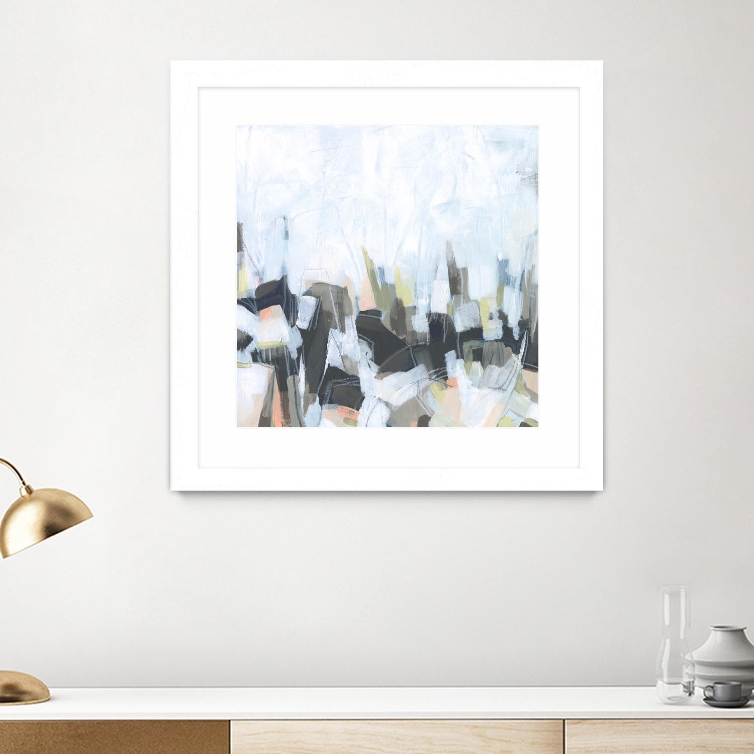 Geode Constellations I by June Vess on GIANT ART - pink abstract abstract 