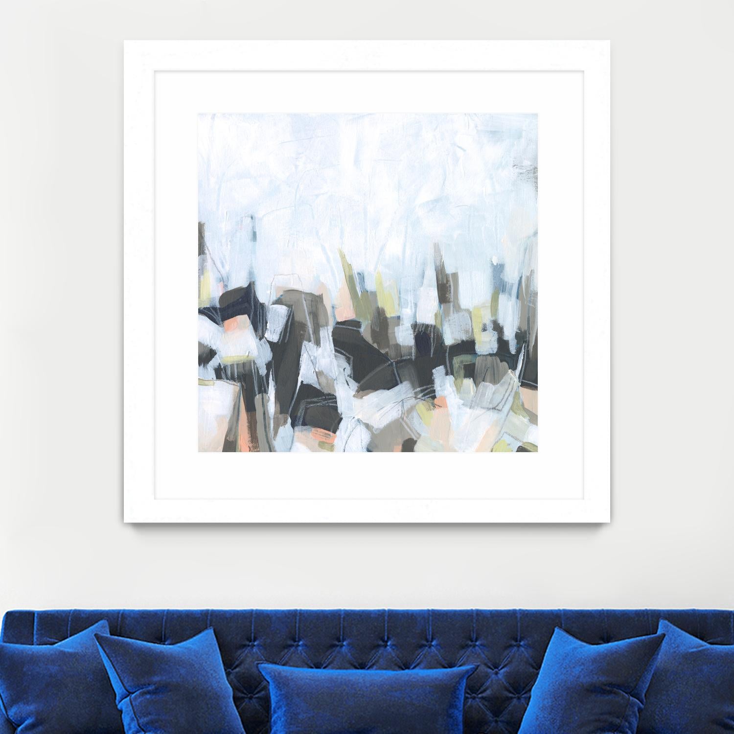 Geode Constellations I by June Vess on GIANT ART - pink abstract abstract 