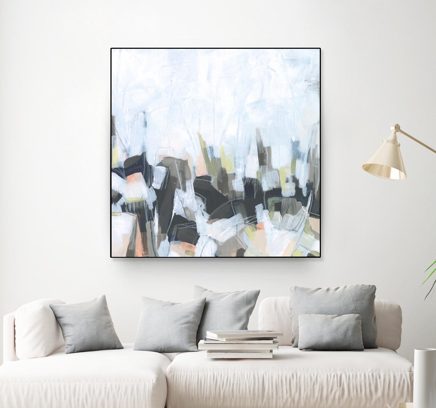 Geode Constellations I by June Vess on GIANT ART - pink abstract abstract 