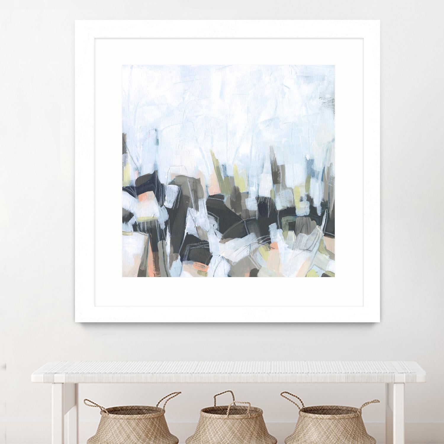 Geode Constellations I by June Vess on GIANT ART - pink abstract abstract 