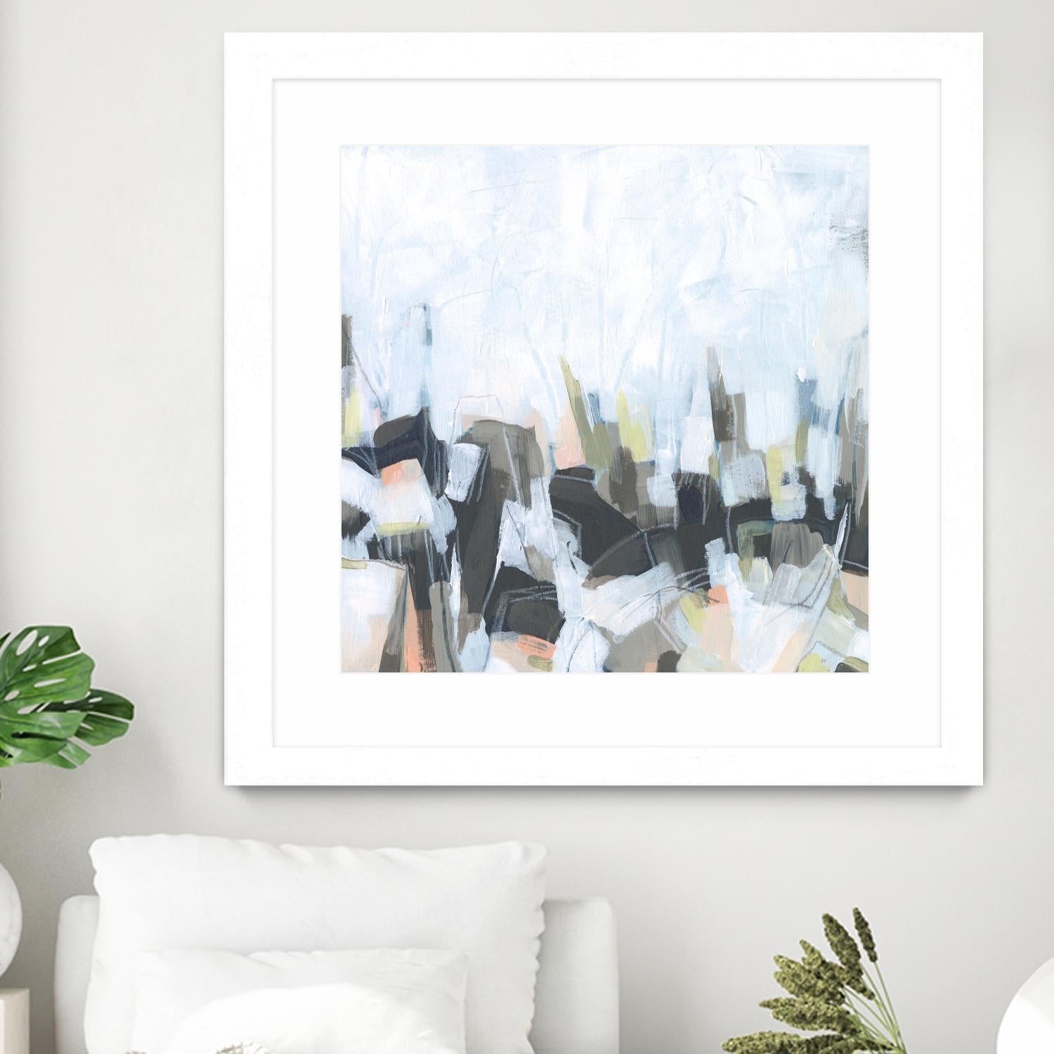 Geode Constellations I by June Vess on GIANT ART - pink abstract abstract 