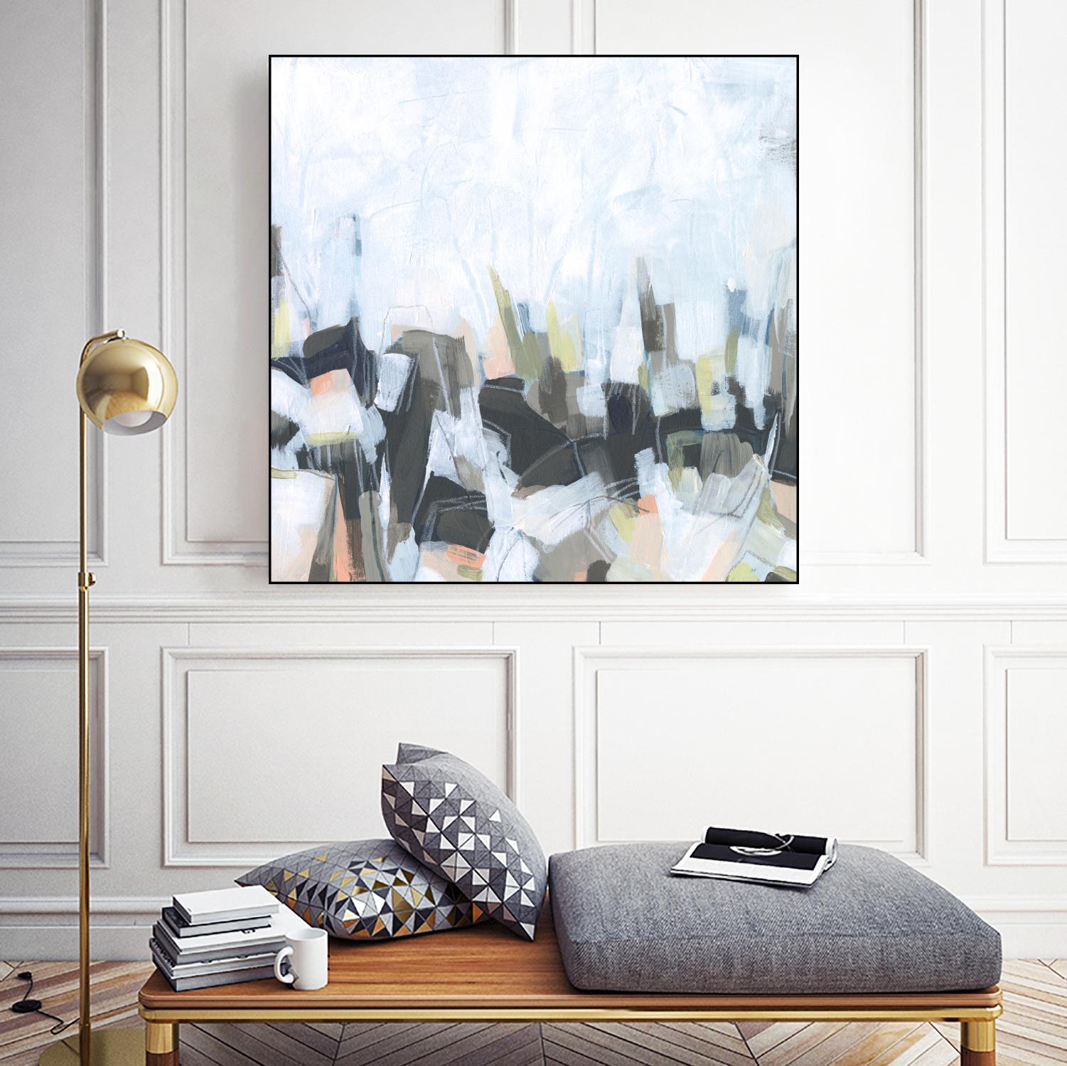 Geode Constellations I by June Vess on GIANT ART - pink abstract abstract 