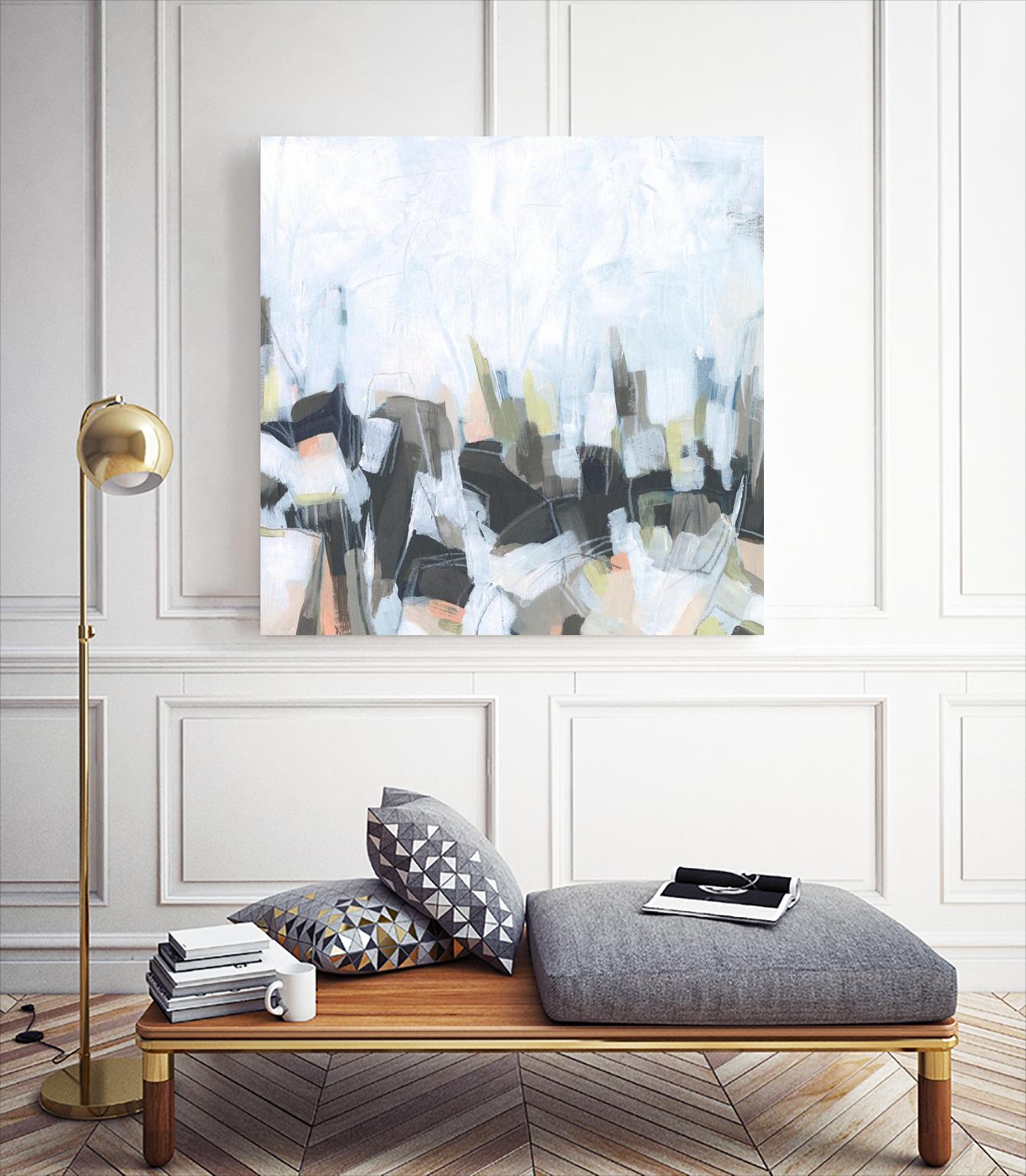 Geode Constellations I by June Vess on GIANT ART - pink abstract abstract 