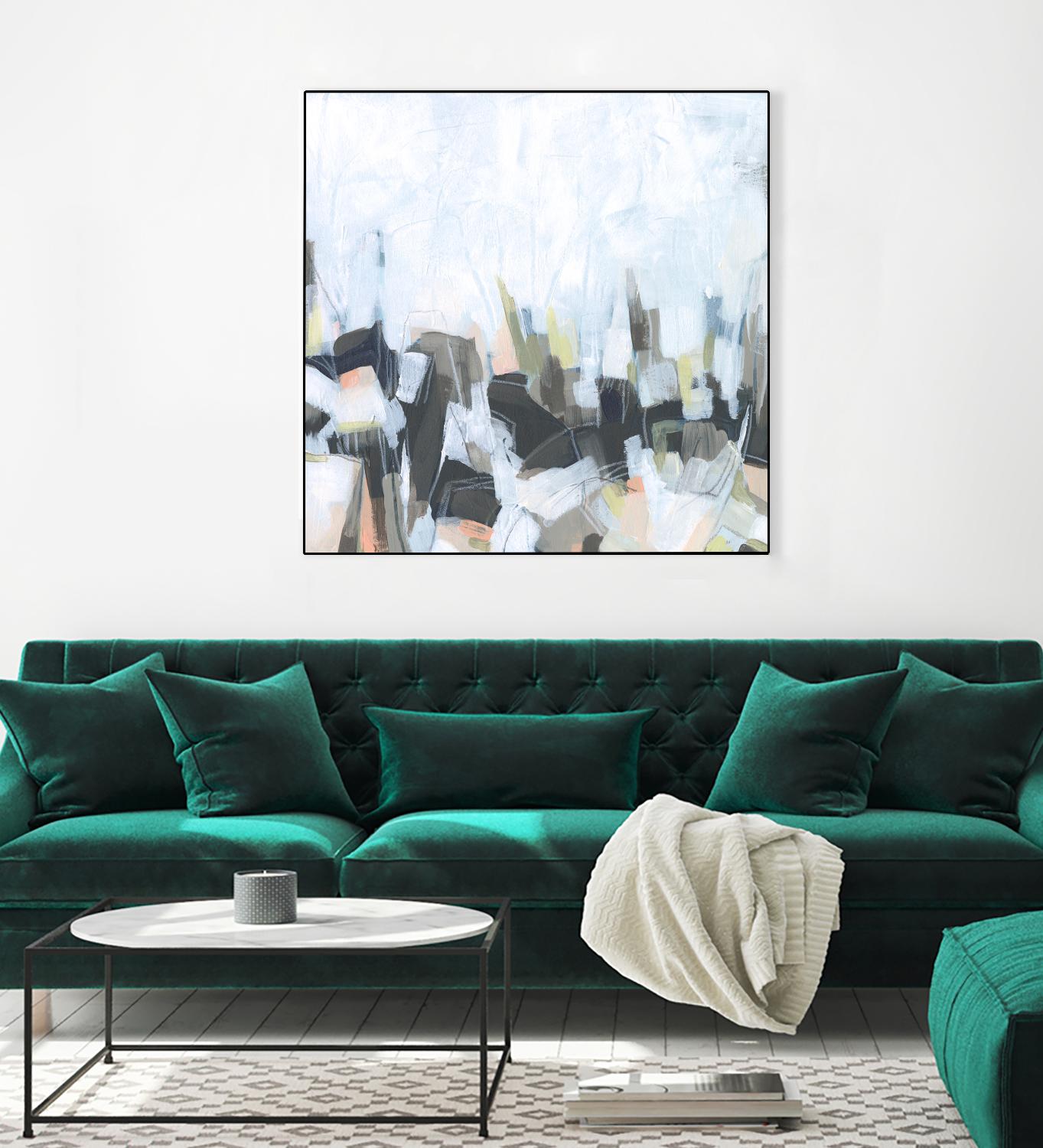 Geode Constellations I by June Vess on GIANT ART - pink abstract abstract 