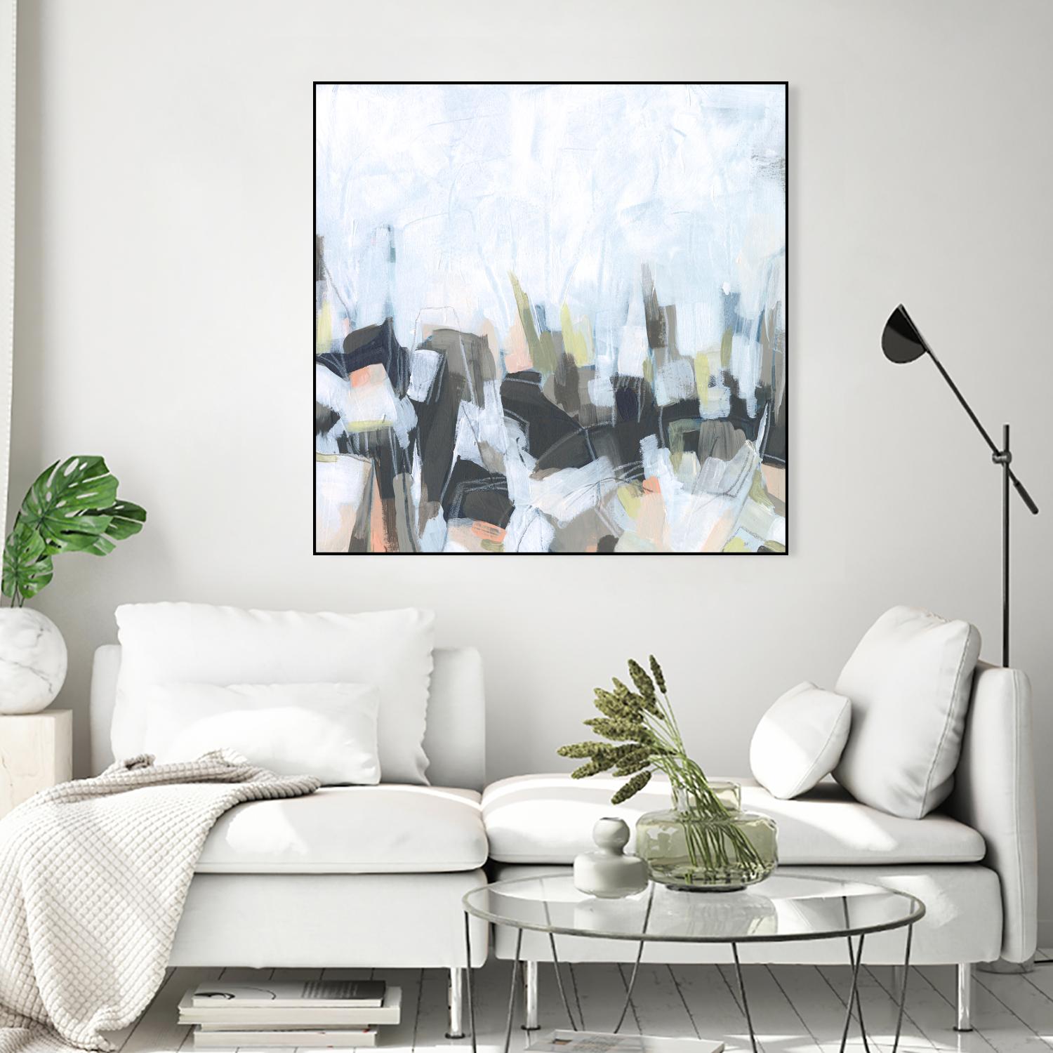 Geode Constellations I by June Vess on GIANT ART - pink abstract abstract 
