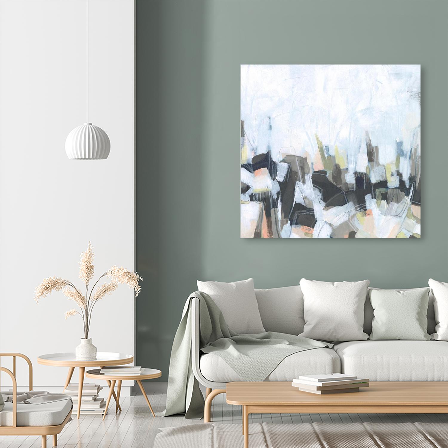 Geode Constellations I by June Vess on GIANT ART - pink abstract abstract 