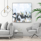 Geode Constellations I by June Vess on GIANT ART - pink abstract abstract 
