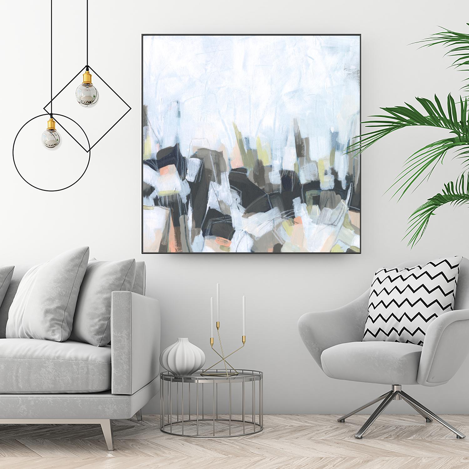 Geode Constellations I by June Vess on GIANT ART - pink abstract abstract 