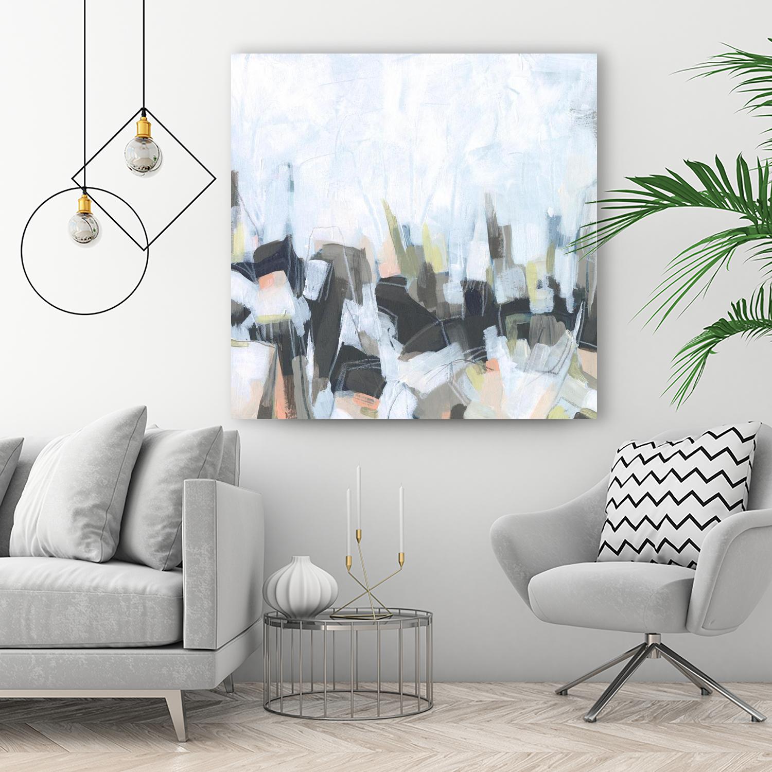 Geode Constellations I by June Vess on GIANT ART - pink abstract abstract 