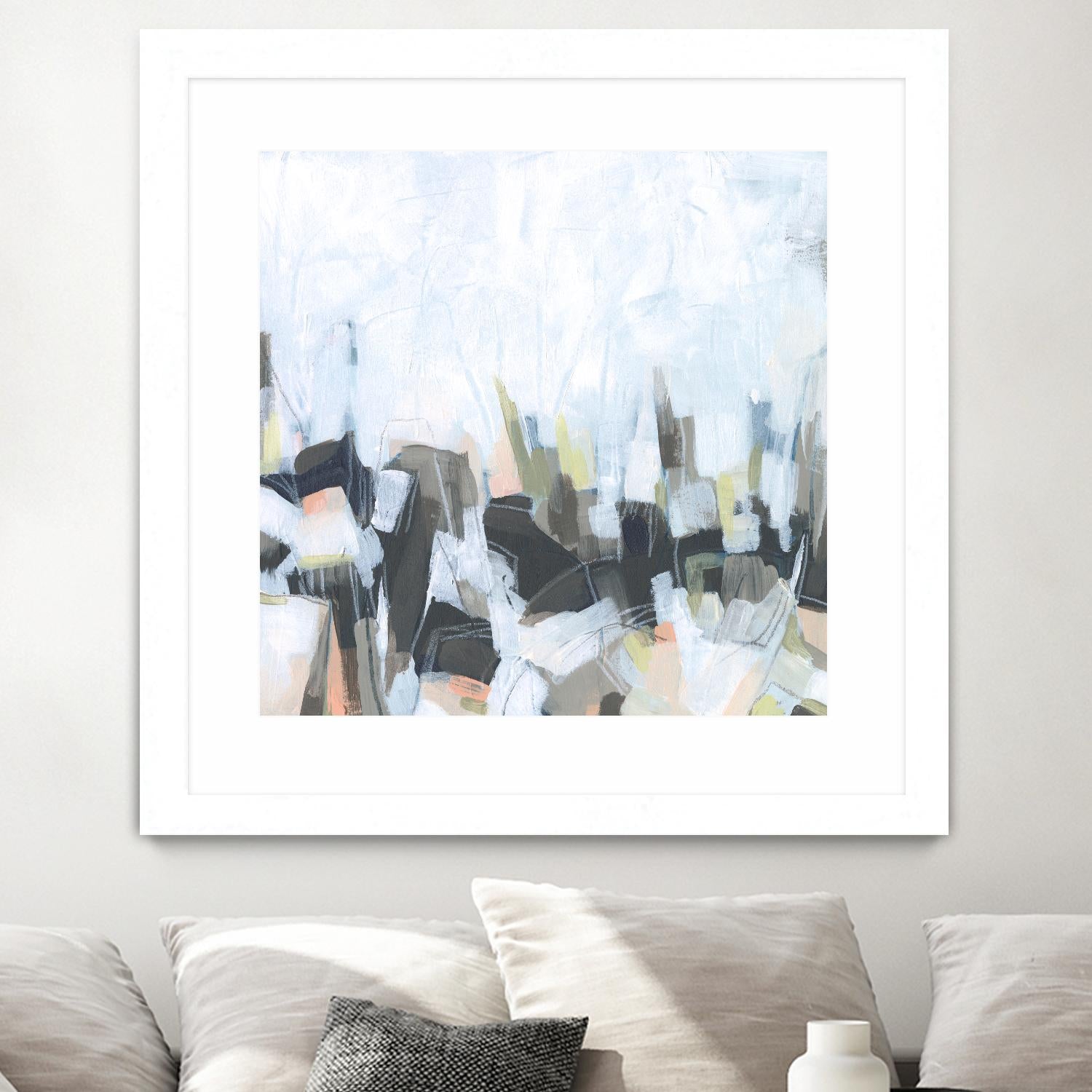 Geode Constellations I by June Vess on GIANT ART - pink abstract abstract 