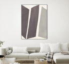 Colorblock Artifact I by June Vess on GIANT ART - cream abstract abstract 